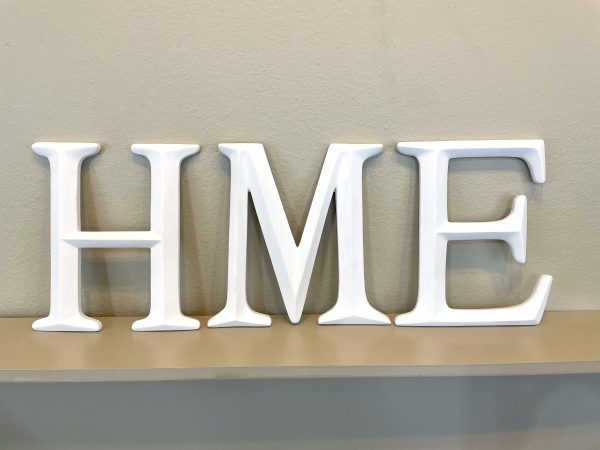 Home Letters with Red Hydrangea Wreath (more colors available) - Image 9
