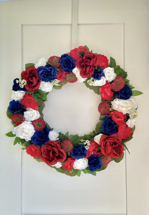 Patriotic Rose Wreath - Image 7