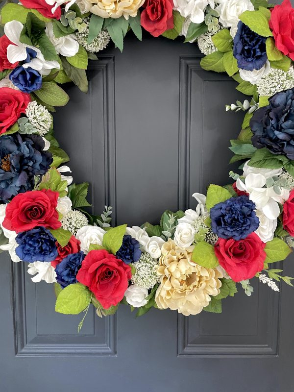 26 inch Patriotic Wreath - Image 6