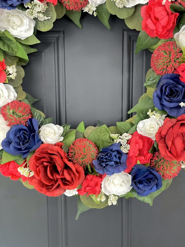Patriotic Rose Wreath - Image 5