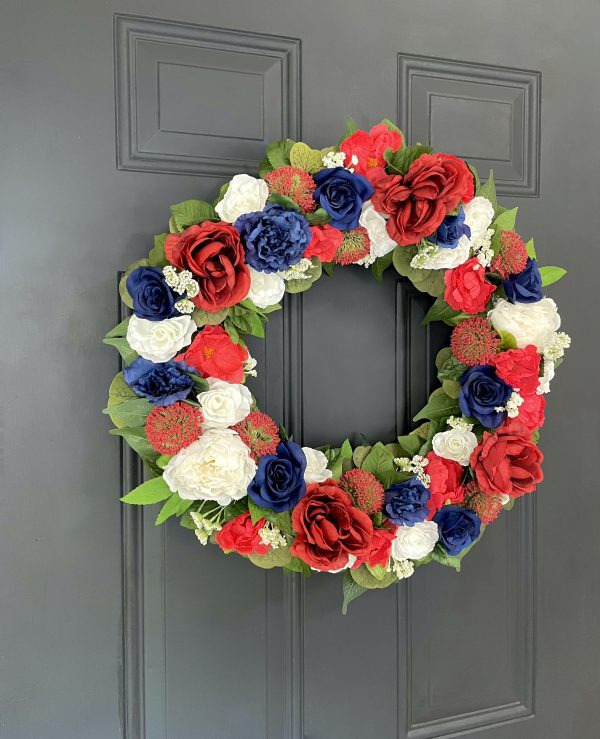 Patriotic Rose Wreath - Image 6