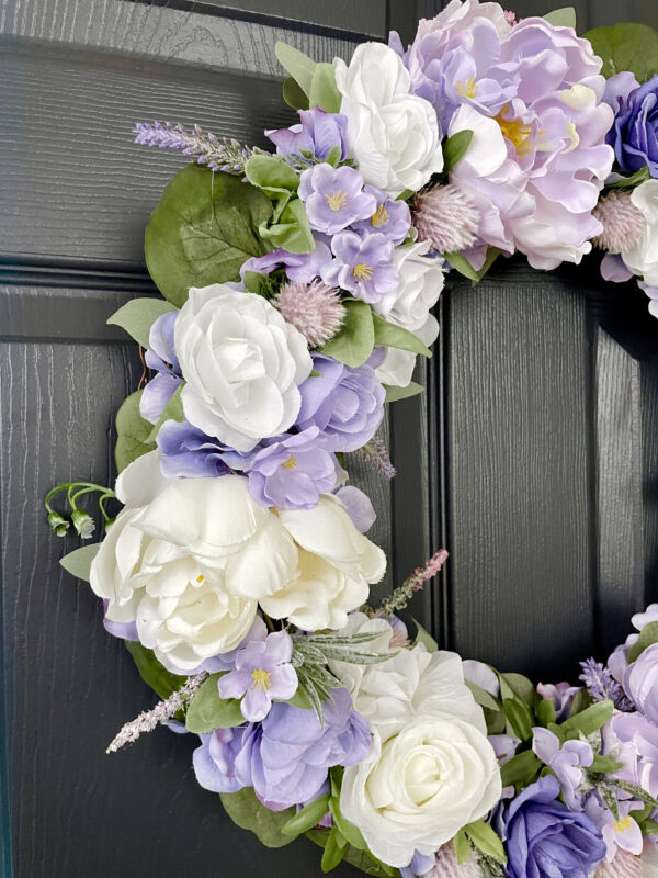 Lavender Peony Wreath - Image 3