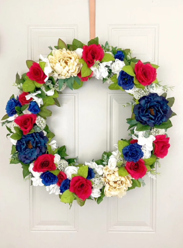26 inch Patriotic Wreath - Image 7