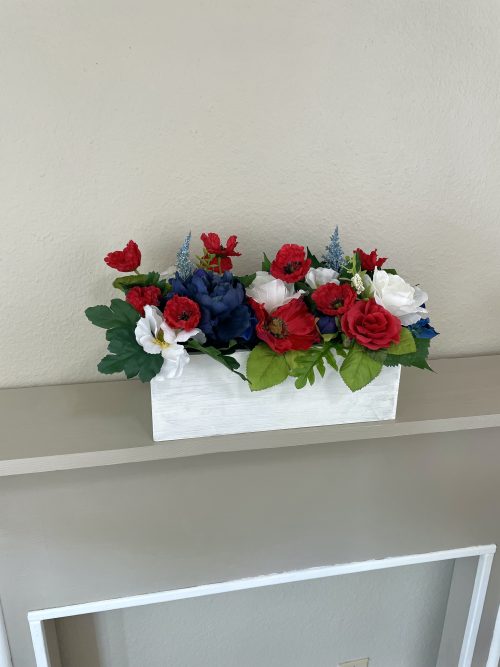 Rustic Patriotic Centerpiece