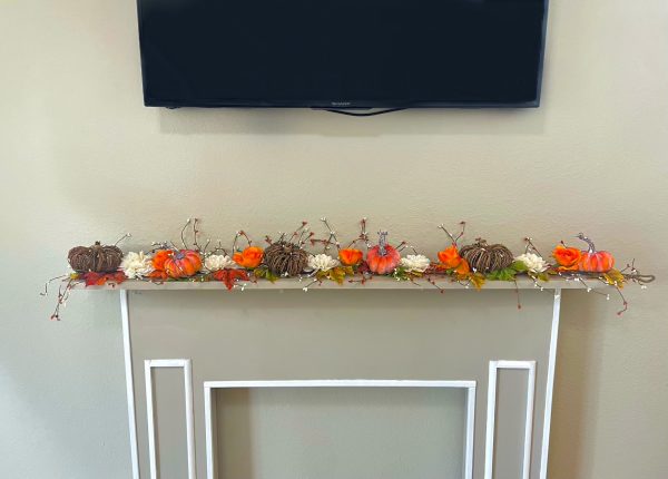 Orange and Brown Pumpkin Garland - Image 3