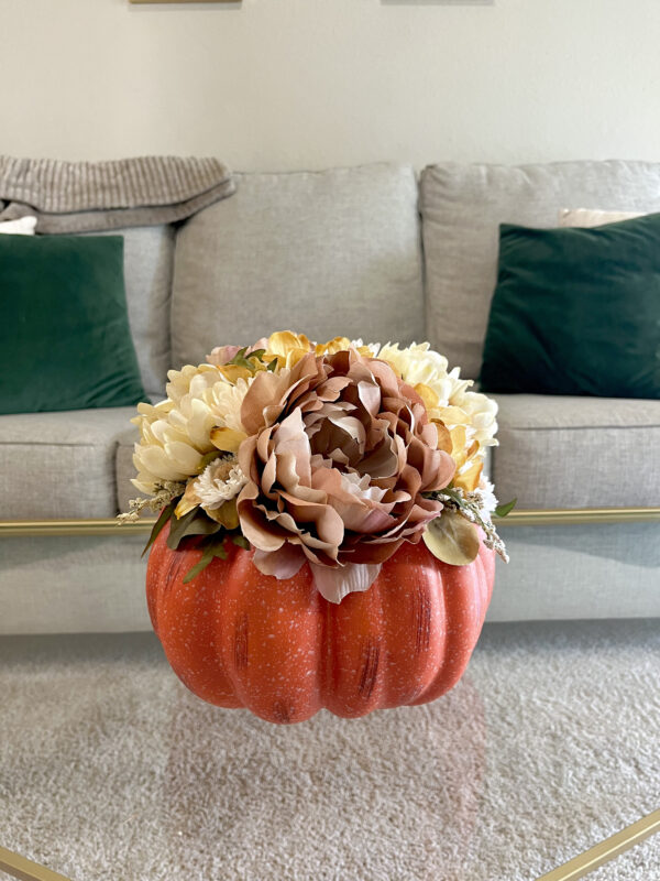 Orange Flower Pumpkin - Image 2
