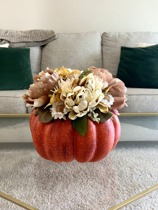 Orange Flower Pumpkin - Image 3