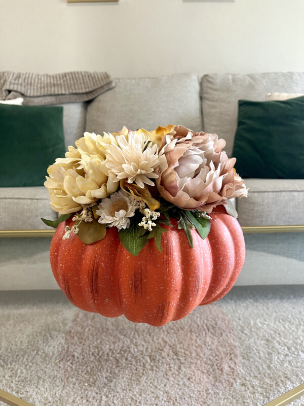Orange Flower Pumpkin - Image 4