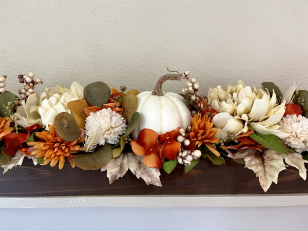 Orange and Green Pumpkin Centerpiece - Image 6