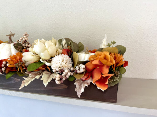 Orange and Green Pumpkin Centerpiece - Image 7