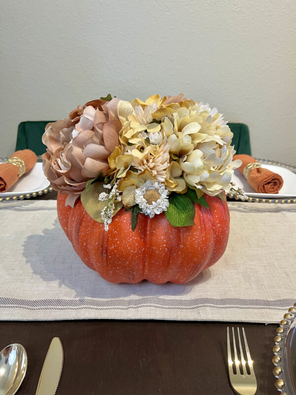 Orange Flower Pumpkin - Image 5