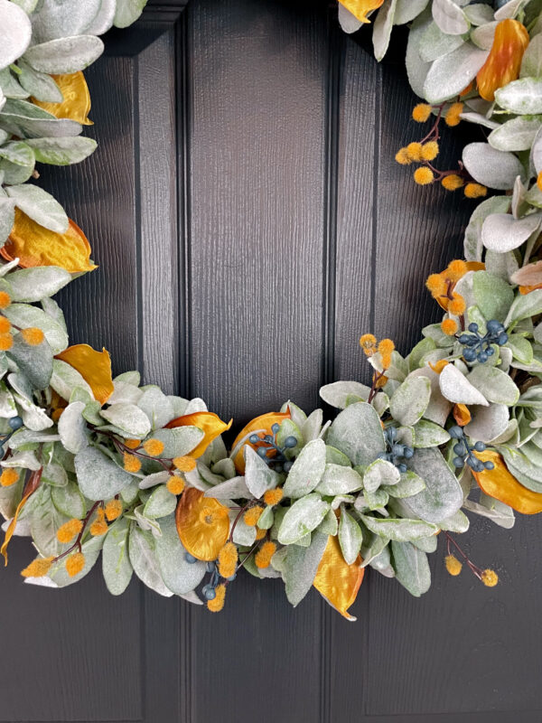 Lamb's Ear Fall Berry Wreath - Image 7