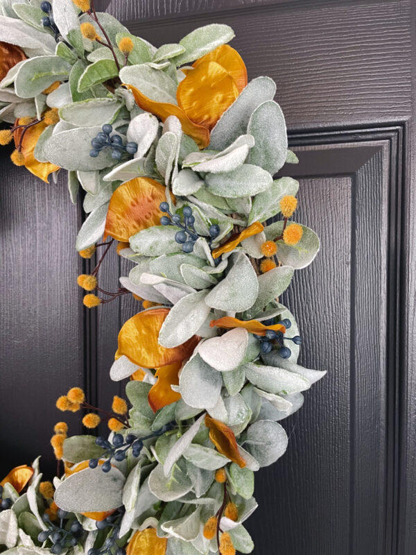 Lamb's Ear Fall Berry Wreath - Image 6