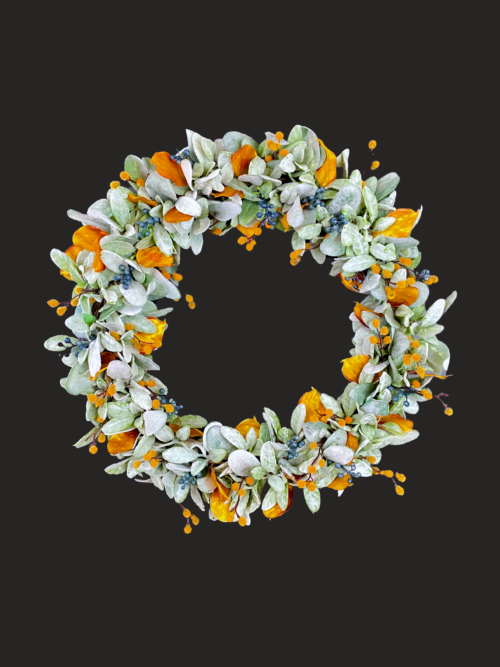 Lamb's Ear Fall Berry Wreath