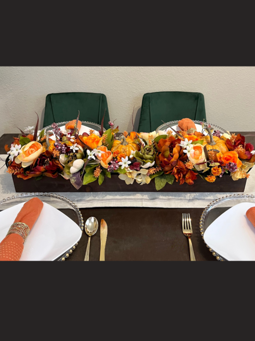 30 inch Pumpkin Centerpiece