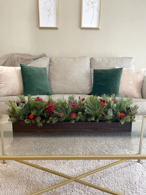 Christmas Berry and Pine Centerpiece - Image 3