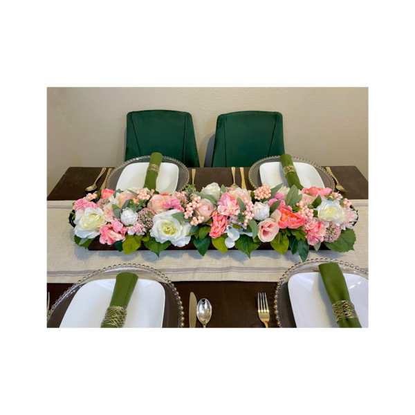 Pastle Floral Centerpiece